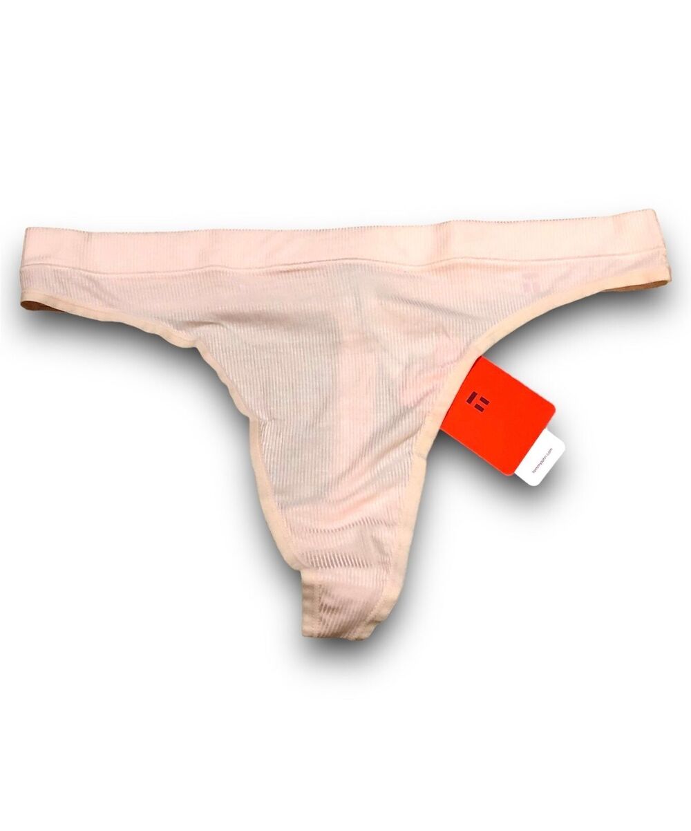 Tommy John Women's Second Skin Micro Rib Thong - XL